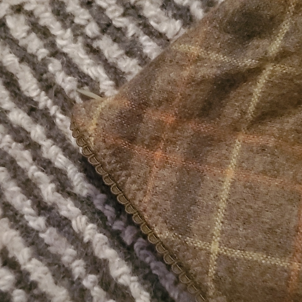 Ann Taylor Brown Plaid A-Line Skirt - Picture 4 of 12